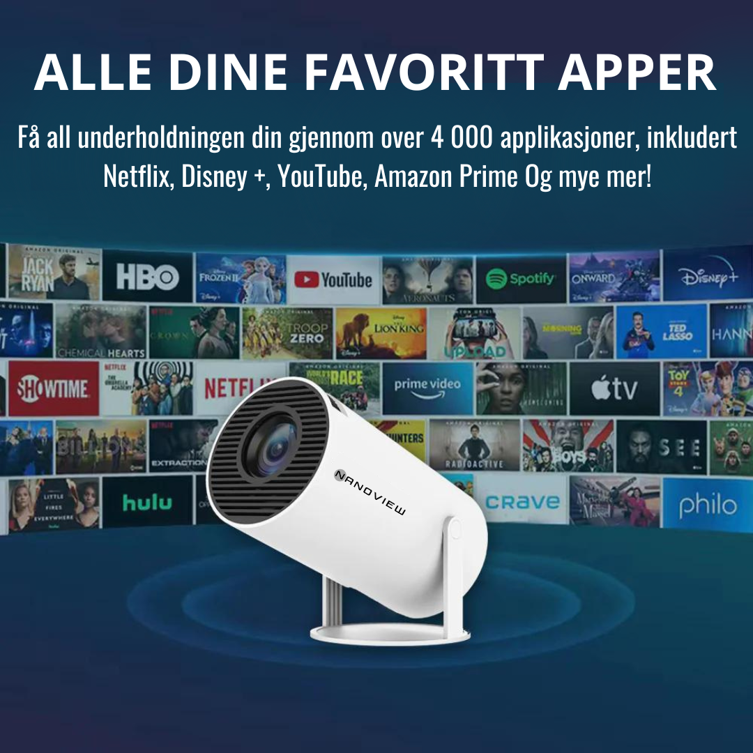 NanoView 4K HD™ 4K - Opplev briljans.